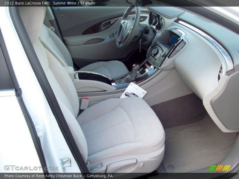 Summit White / Titanium 2012 Buick LaCrosse FWD