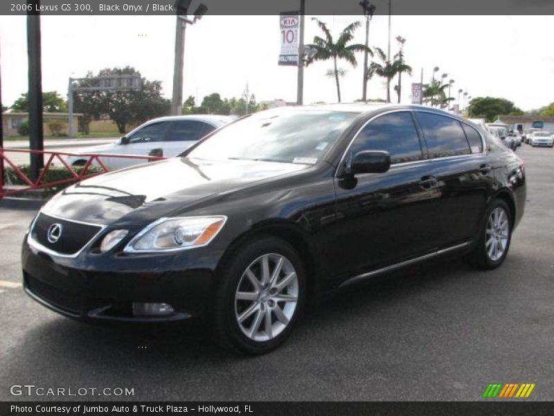 Black Onyx / Black 2006 Lexus GS 300