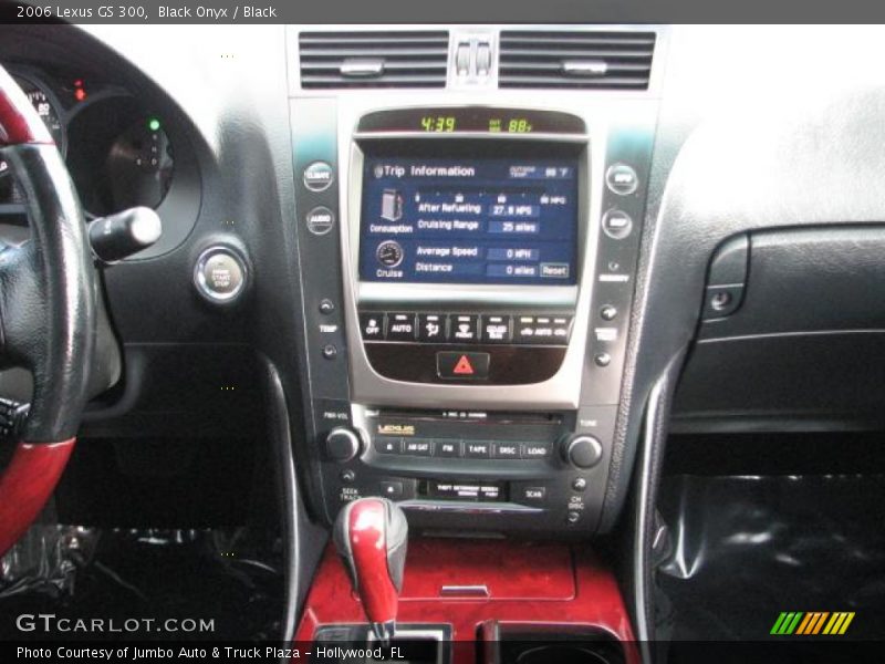 Black Onyx / Black 2006 Lexus GS 300