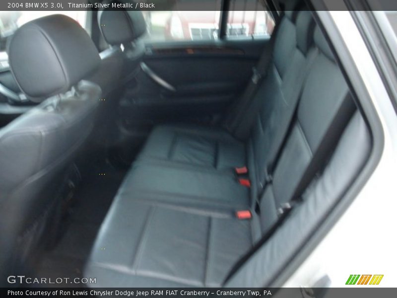 Titanium Silver Metallic / Black 2004 BMW X5 3.0i