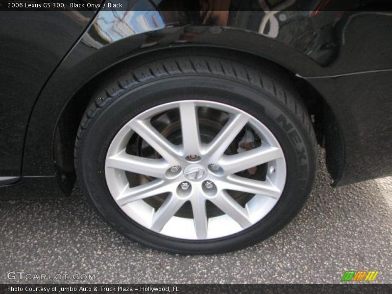 Black Onyx / Black 2006 Lexus GS 300