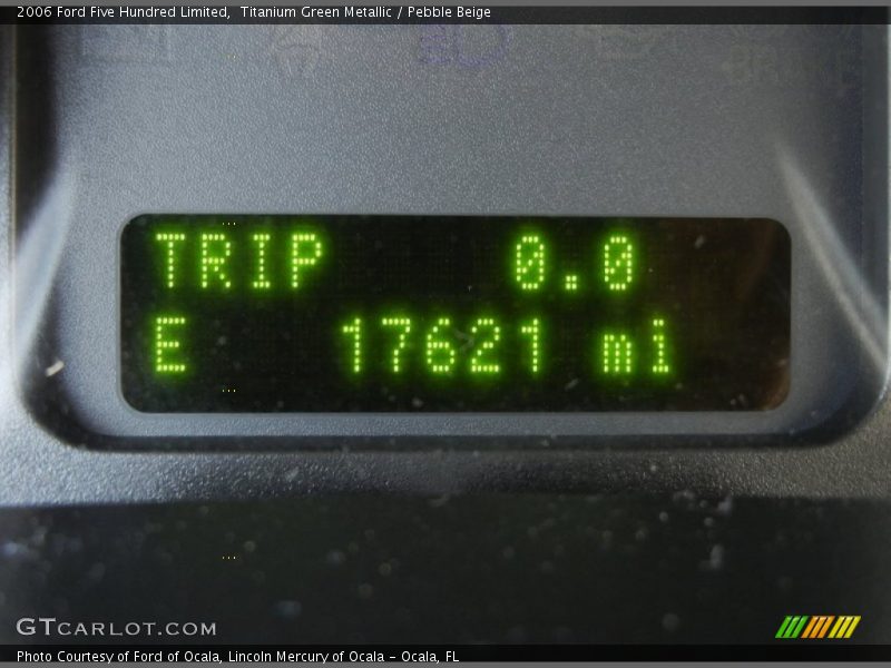 Titanium Green Metallic / Pebble Beige 2006 Ford Five Hundred Limited