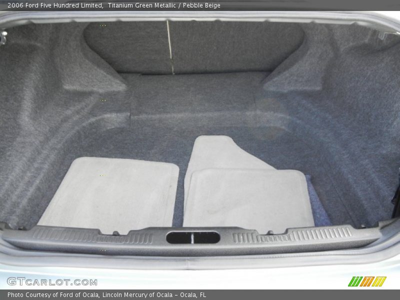 Titanium Green Metallic / Pebble Beige 2006 Ford Five Hundred Limited
