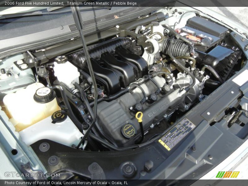 Titanium Green Metallic / Pebble Beige 2006 Ford Five Hundred Limited