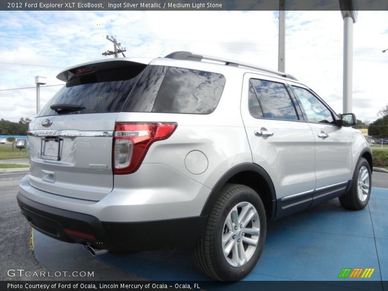  2012 Explorer XLT EcoBoost Ingot Silver Metallic