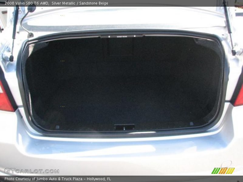 Silver Metallic / Sandstone Beige 2008 Volvo S80 T6 AWD