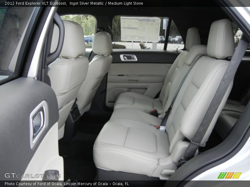  2012 Explorer XLT EcoBoost Medium Light Stone Interior