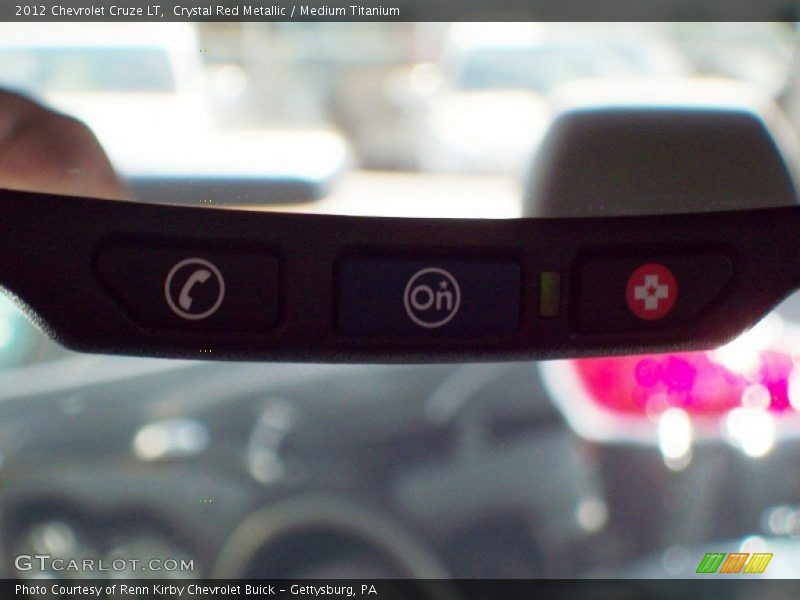 Crystal Red Metallic / Medium Titanium 2012 Chevrolet Cruze LT