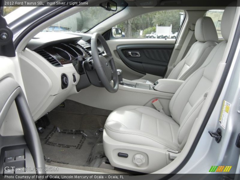 2012 Taurus SEL Light Stone Interior