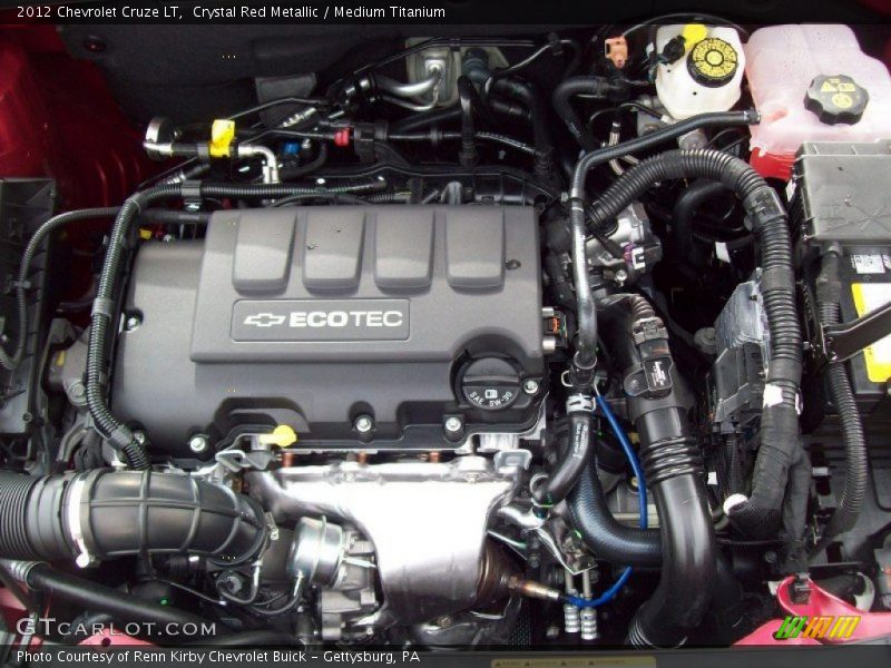 Crystal Red Metallic / Medium Titanium 2012 Chevrolet Cruze LT