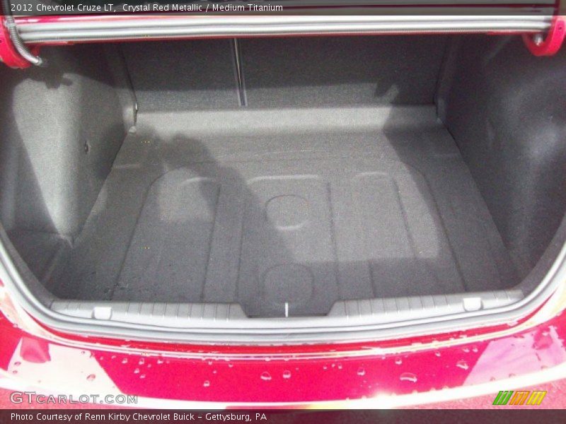 Crystal Red Metallic / Medium Titanium 2012 Chevrolet Cruze LT