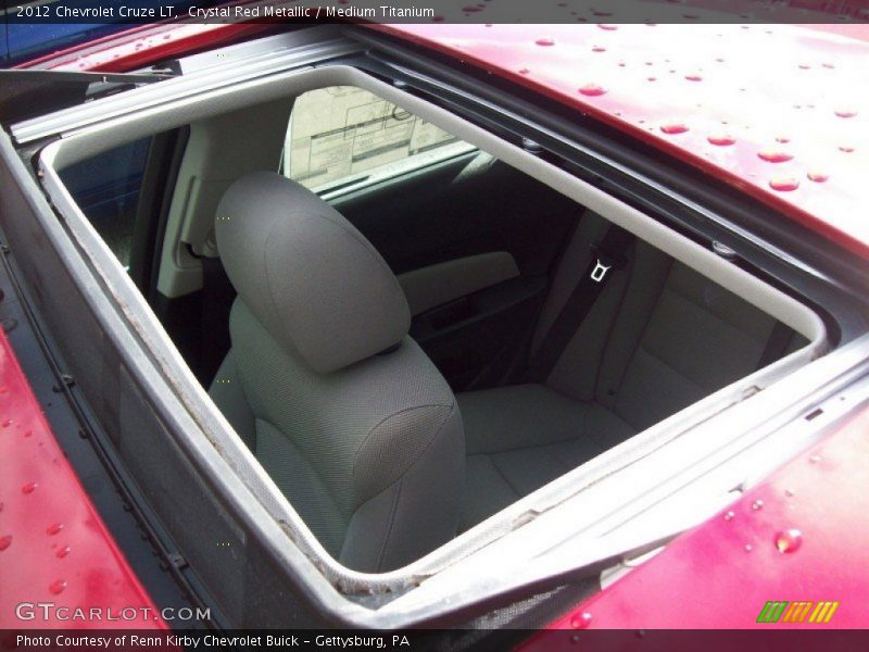 Crystal Red Metallic / Medium Titanium 2012 Chevrolet Cruze LT