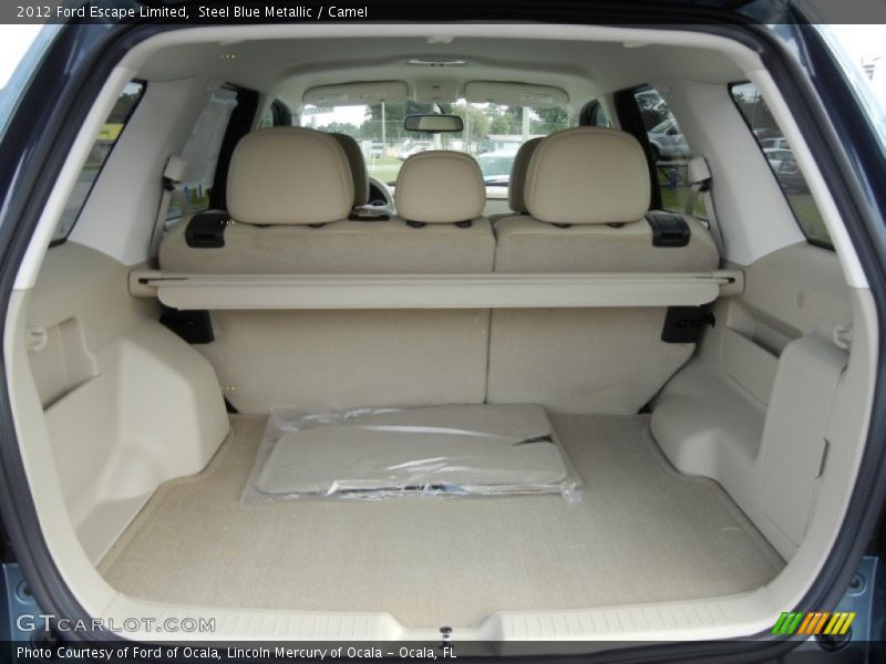 Steel Blue Metallic / Camel 2012 Ford Escape Limited