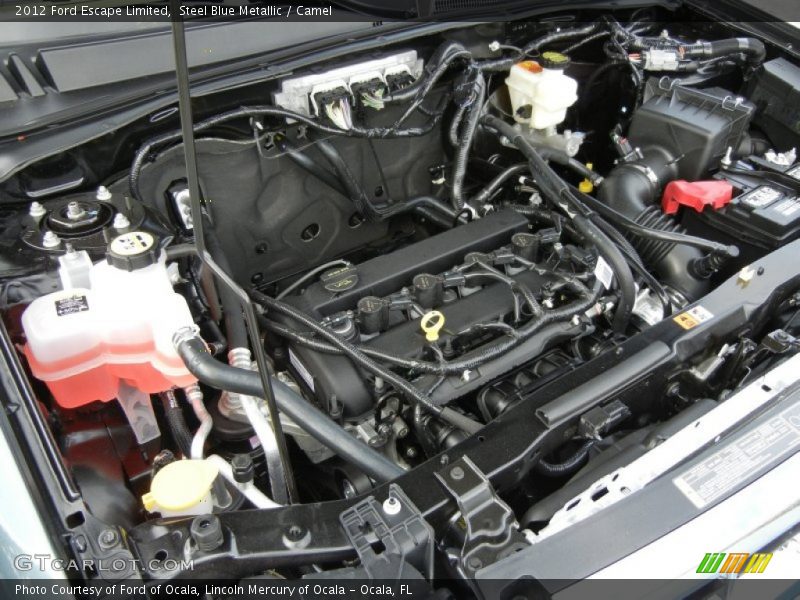 Steel Blue Metallic / Camel 2012 Ford Escape Limited