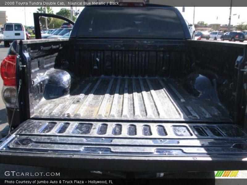 Nautical Blue Metallic / Black 2008 Toyota Tundra Double Cab