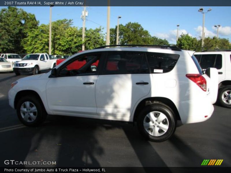 Super White / Ash Gray 2007 Toyota RAV4 I4
