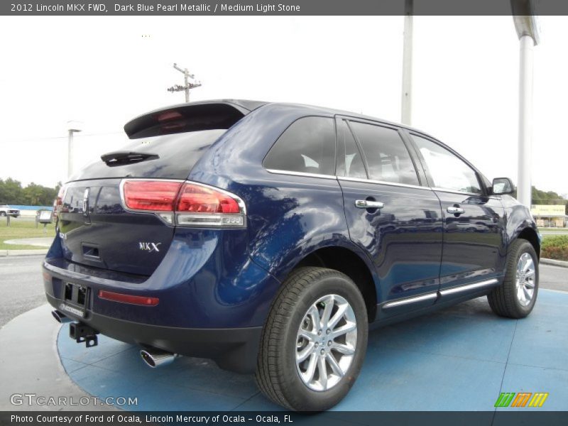 Dark Blue Pearl Metallic / Medium Light Stone 2012 Lincoln MKX FWD