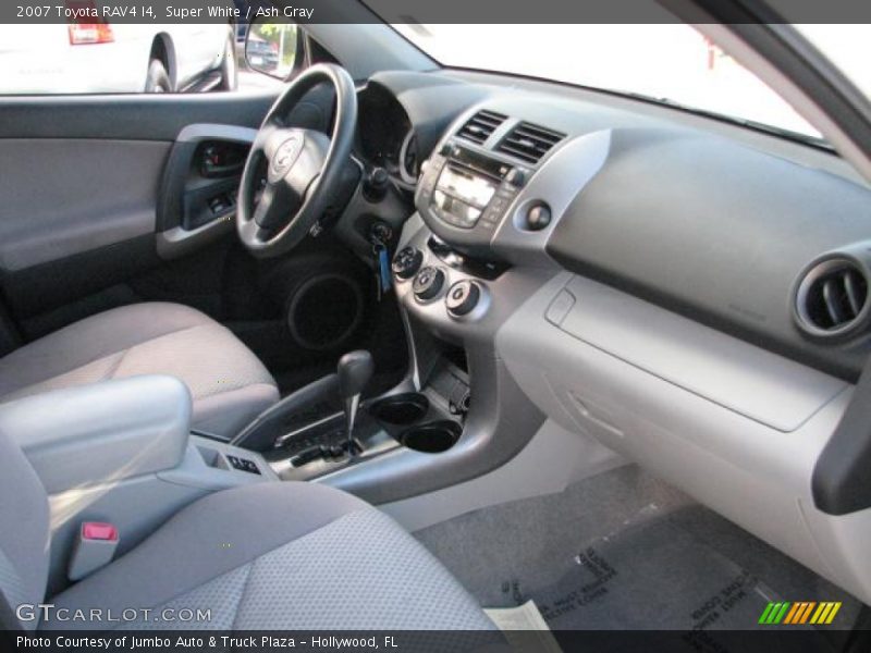 Super White / Ash Gray 2007 Toyota RAV4 I4