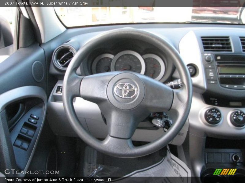 Super White / Ash Gray 2007 Toyota RAV4 I4