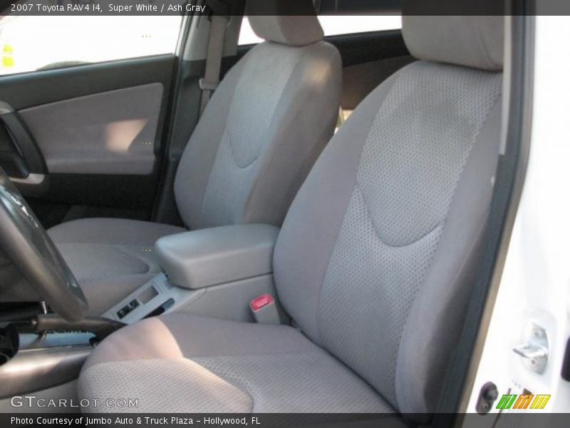 Super White / Ash Gray 2007 Toyota RAV4 I4