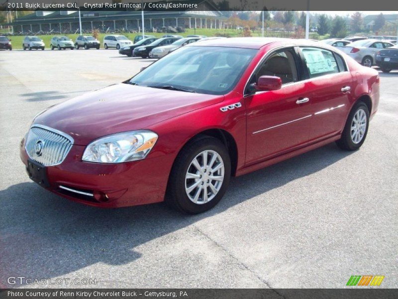Crystal Red Tintcoat / Cocoa/Cashmere 2011 Buick Lucerne CXL
