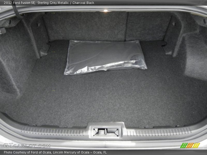 Sterling Grey Metallic / Charcoal Black 2012 Ford Fusion SE