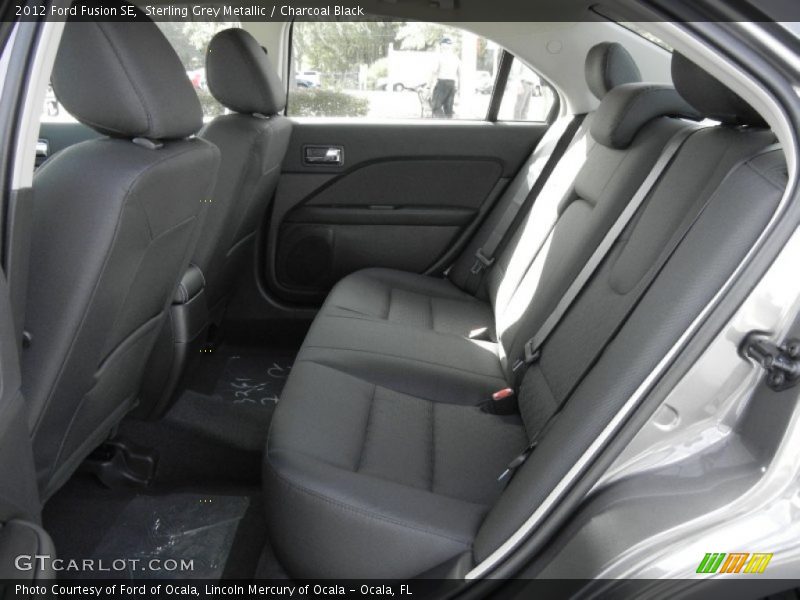 Sterling Grey Metallic / Charcoal Black 2012 Ford Fusion SE
