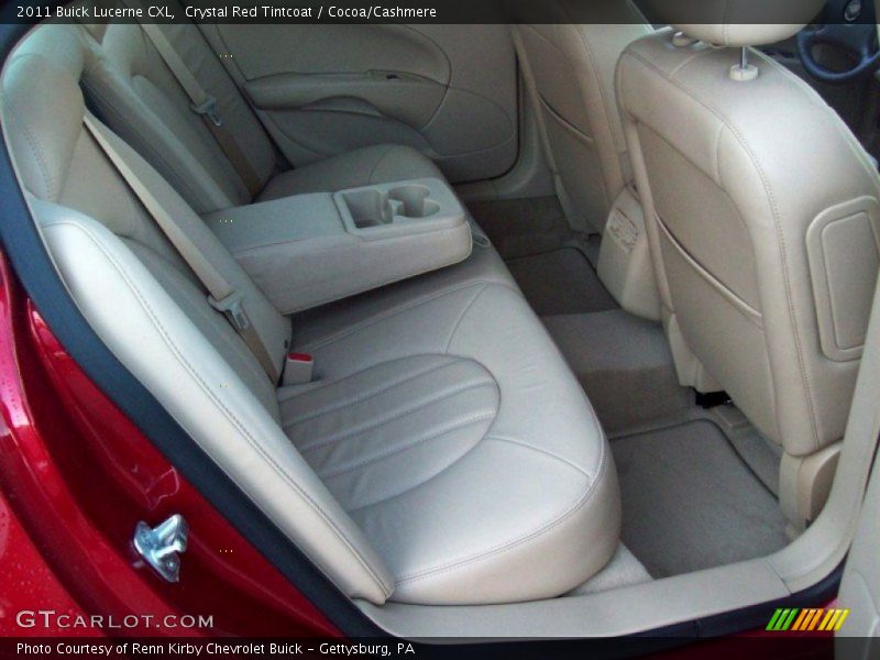 Crystal Red Tintcoat / Cocoa/Cashmere 2011 Buick Lucerne CXL