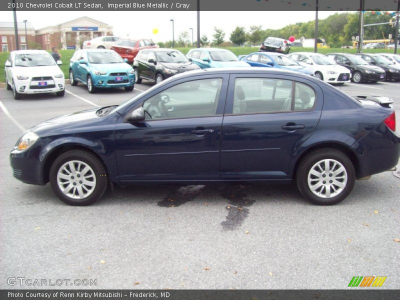 Imperial Blue Metallic / Gray 2010 Chevrolet Cobalt LT Sedan