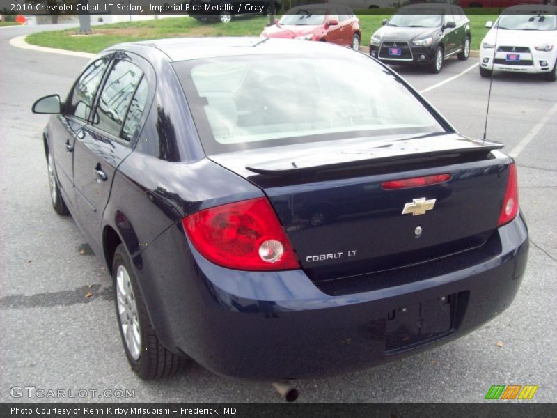 Imperial Blue Metallic / Gray 2010 Chevrolet Cobalt LT Sedan
