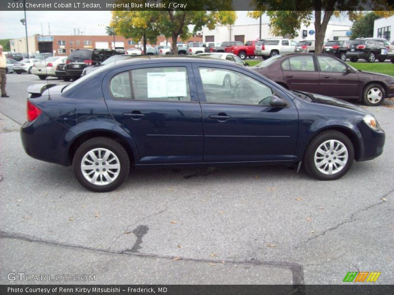 Imperial Blue Metallic / Gray 2010 Chevrolet Cobalt LT Sedan
