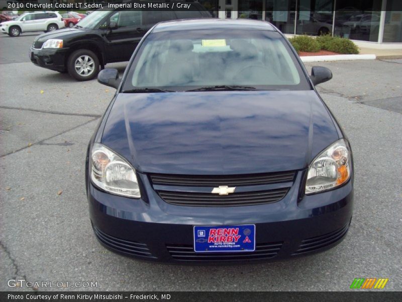 Imperial Blue Metallic / Gray 2010 Chevrolet Cobalt LT Sedan