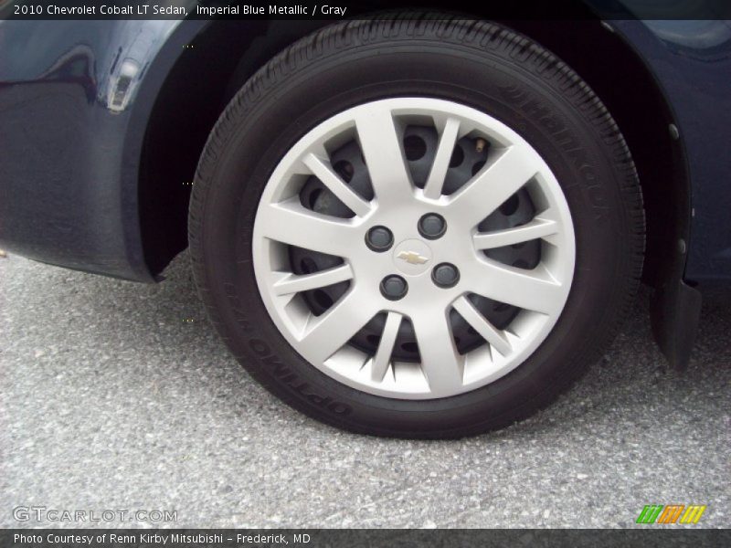 Imperial Blue Metallic / Gray 2010 Chevrolet Cobalt LT Sedan