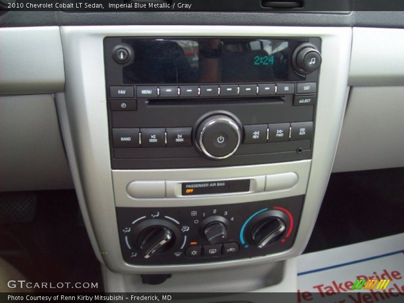 Imperial Blue Metallic / Gray 2010 Chevrolet Cobalt LT Sedan