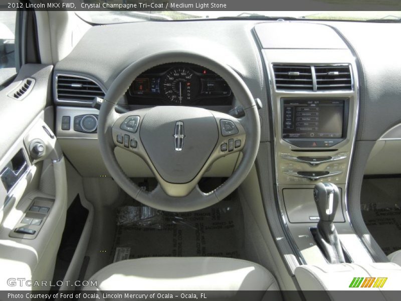 Crystal Champagne Tri-Coat / Medium Light Stone 2012 Lincoln MKX FWD