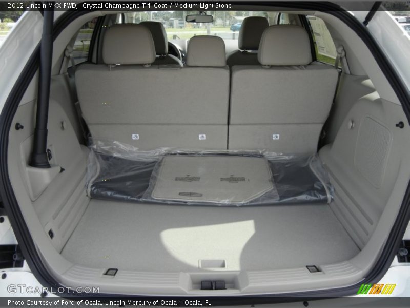 Crystal Champagne Tri-Coat / Medium Light Stone 2012 Lincoln MKX FWD
