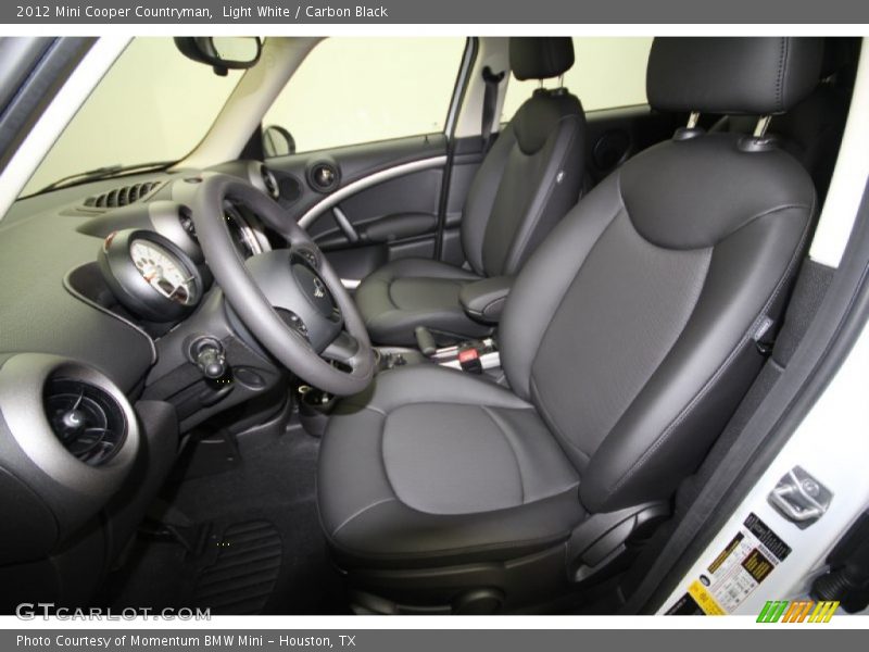Light White / Carbon Black 2012 Mini Cooper Countryman