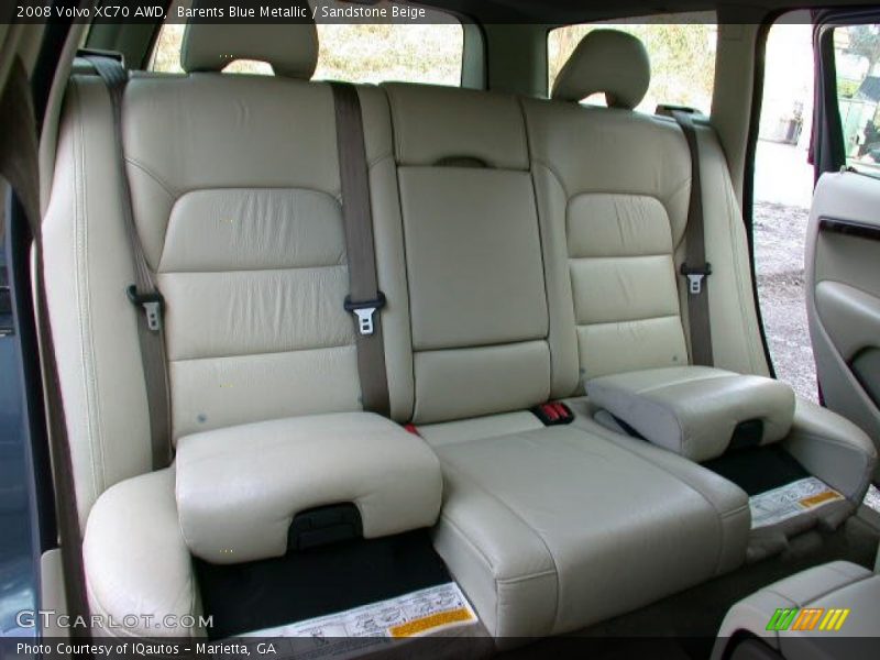Barents Blue Metallic / Sandstone Beige 2008 Volvo XC70 AWD