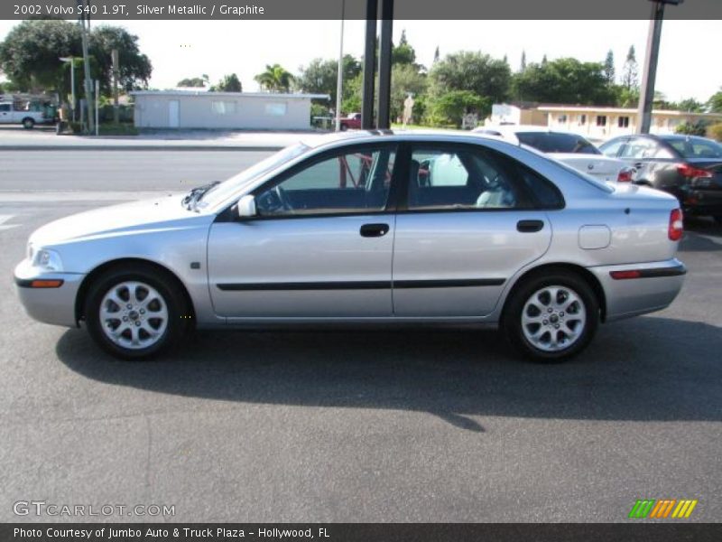 Silver Metallic / Graphite 2002 Volvo S40 1.9T