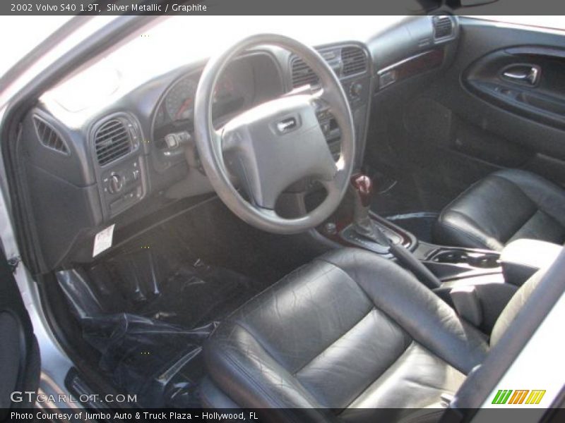 Silver Metallic / Graphite 2002 Volvo S40 1.9T