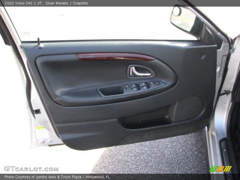 Silver Metallic / Graphite 2002 Volvo S40 1.9T