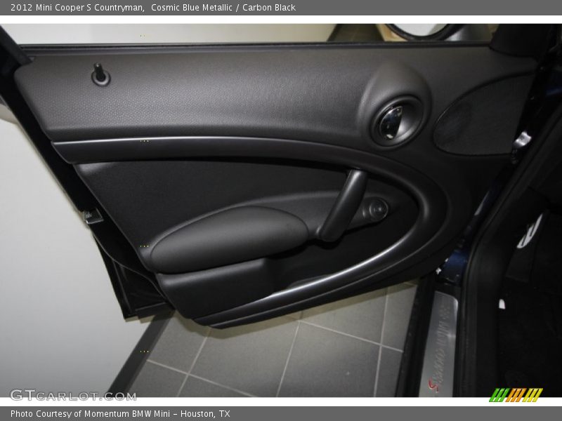 Cosmic Blue Metallic / Carbon Black 2012 Mini Cooper S Countryman