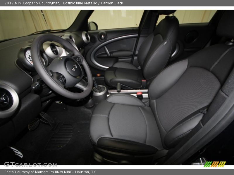 Cosmic Blue Metallic / Carbon Black 2012 Mini Cooper S Countryman