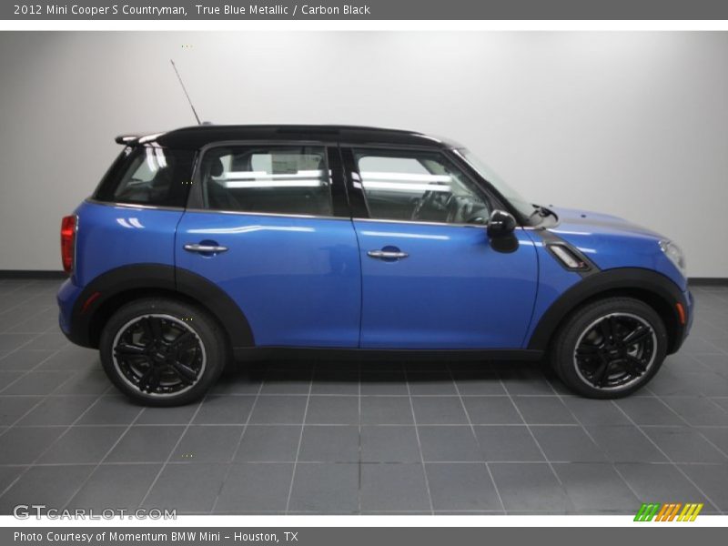True Blue Metallic / Carbon Black 2012 Mini Cooper S Countryman