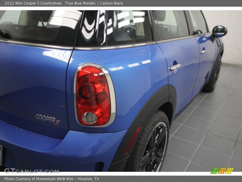 True Blue Metallic / Carbon Black 2012 Mini Cooper S Countryman