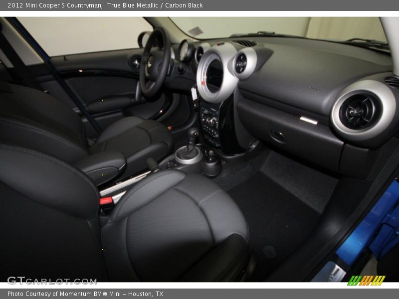 True Blue Metallic / Carbon Black 2012 Mini Cooper S Countryman