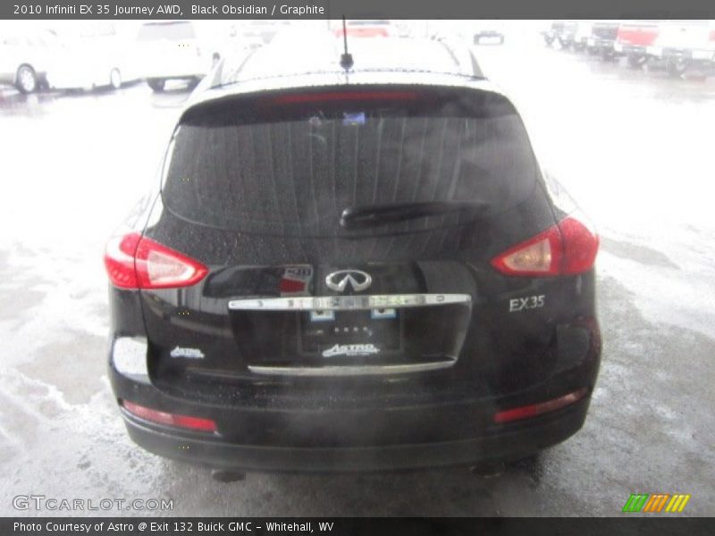 Black Obsidian / Graphite 2010 Infiniti EX 35 Journey AWD