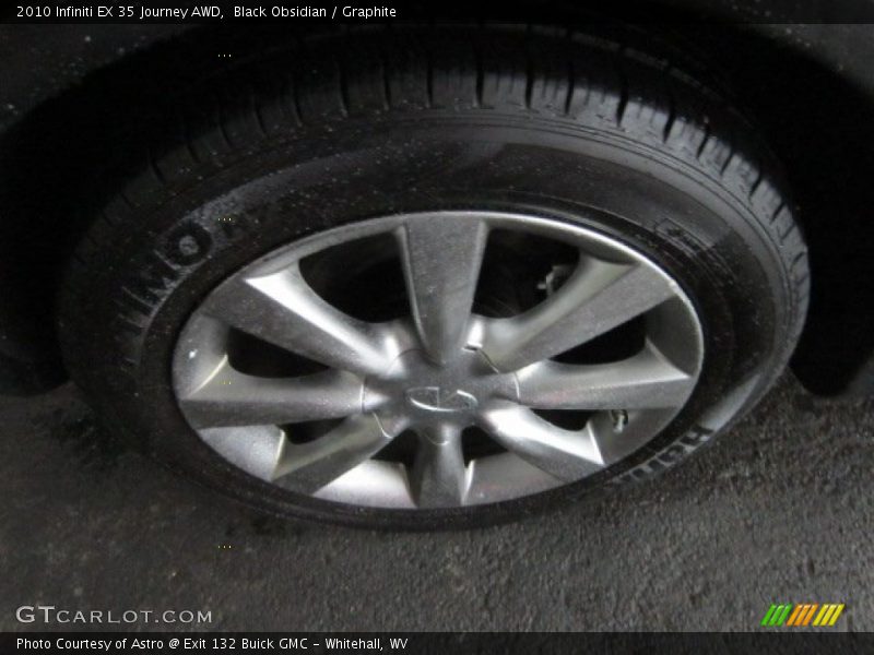 Black Obsidian / Graphite 2010 Infiniti EX 35 Journey AWD