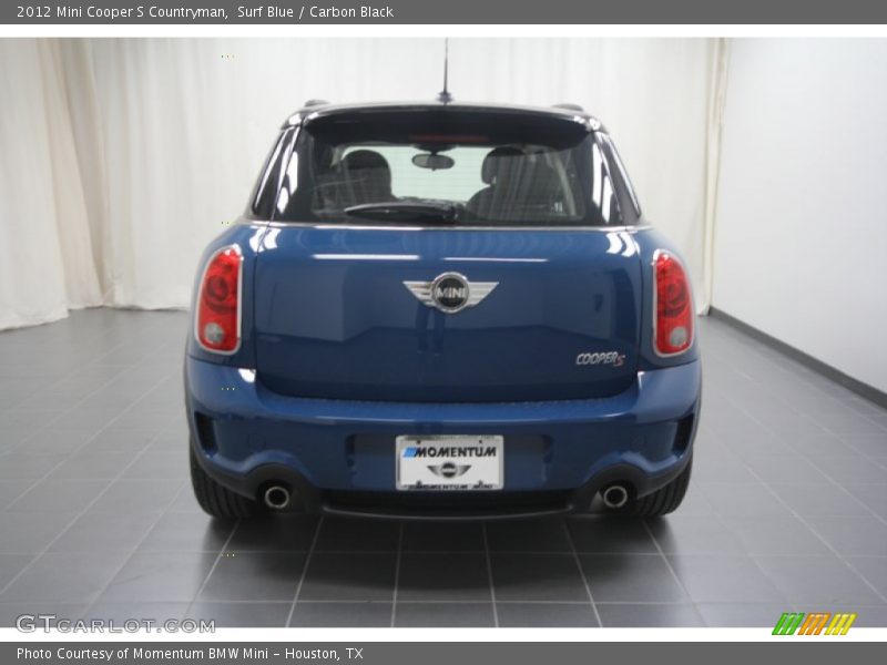 Surf Blue / Carbon Black 2012 Mini Cooper S Countryman
