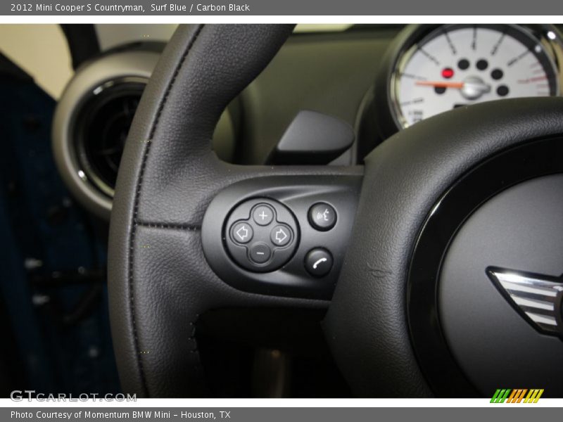 Surf Blue / Carbon Black 2012 Mini Cooper S Countryman